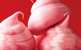 Peppermint Meringues