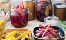 Pickled Swiss Chard Stems