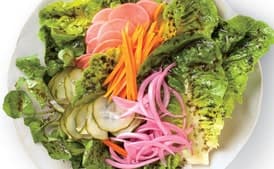 Pickled Vegetable Salad with Nori Vinaigrette