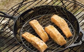 Pine-Smoked & Maple-Glazed Wild Salmon