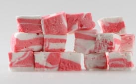 Pink Peppermint Swirl Marshmallows