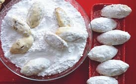 Pistachio and Cherry Mexican Wedding Cakes