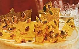 Pistachio Brittle Cheesecake