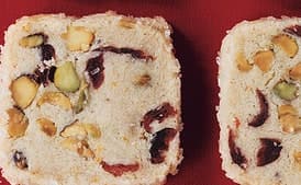 Pistachio Cranberry Icebox Cookies