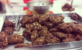 Pizzarelle (Honey-Soaked Matzo Fritters)