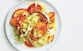 Plum-Fennel Salad with Honey-Ginger Dressing