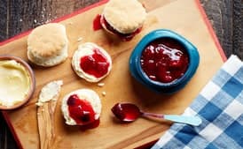 Plum Freezer Jam With Cardamom and Ginger