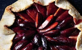 Plum-Marzipan Galette