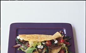 Poblano and Mushroom Tacos