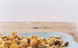 Polenta and Sausage Stuffing