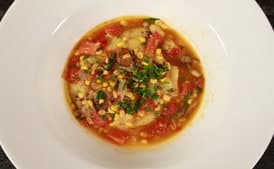 Polenta with Mushroom Ragout