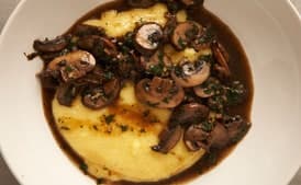 Polenta With Mushrooms