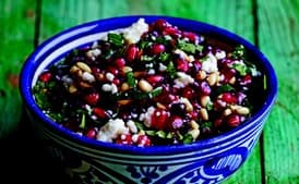 Pomegranate and Queso Fresco Salsa