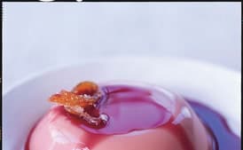 Pomegranate Panna Cotta