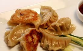 Pork and Chive Dumplings with Dried Shrimp