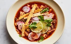 Pork and Hominy Stew (Pozole Rojo)