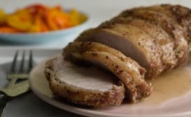 Pork Loin Roast with Fennel-Garlic Rub