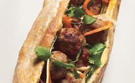 Pork Meatball Banh Mi