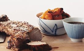 Pork Tenderloin with Apricot Mustard