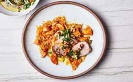 Pork Tenderloin with Golden Beets