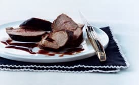 Pork Tenderloin with Pomegranate Sauce