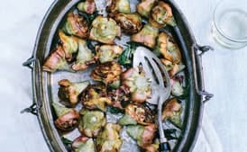 Pot-Roasted Artichokes