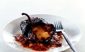 Potato- and Chorizo-Stuffed Ancho Chiles