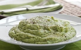 Potato Basil Purée