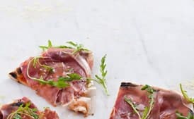 Prosciutto and Arugula Pizza