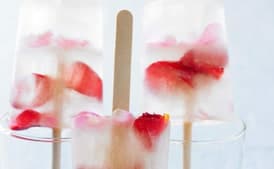 Prosecco-Rose Petal Pops