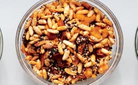 Puffed Rice and Coconut Crunchies