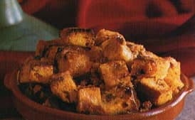 Pumpkin Bread Puddings Brûlée