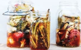 Quick-Pickled Charred Vegetables
