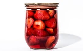 Quick-Pickled Strawberries
