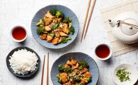 Quick Sesame Chicken With Broccoli