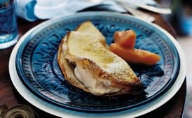 Quince Calvados Crêpe Souffles