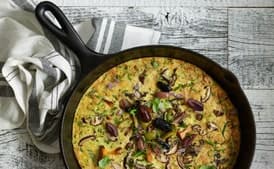 Quinoa-Mushroom Frittata With Fresh Herbs
