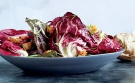 Radicchio Salad with Sourdough Dressing
