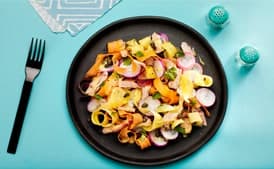 Radish and Carrot Salad with Tuna and Capers