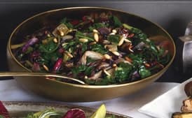 Rainbow Chard and Radicchio Sauté