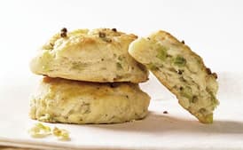 Ramp and Buttermilk Biscuits with Cracked Coriander