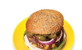 Ranch Bison Burger