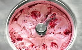 Raspberry-Cassis Ice Cream