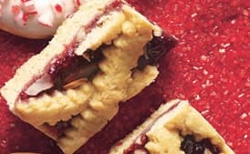 Raspberry Linzer Torte Bars