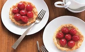 Raspberry-Marzipan Tarts