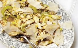 Raw Artichoke Salad with Celery and Parmesan