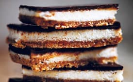 Raw Peppermint Slice