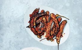 Red Curry–Marinated Japanese Eggplant