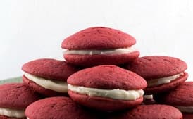 Red Velvet Whoopie Pies