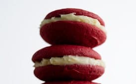 Red Velvet Whoopie Pies